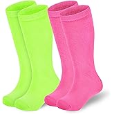 American Trends Kids Toddler Soccer Socks Softball Baseball Football Girls Boys Long Tube Knee High Socks