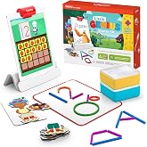 Little Genius Starter Kit for iPad + Early Math Adventure - 6 Educational Games (Latest Version) Counting, Shapes &amp; Phonics-STEM Gifts-Ages 3-5 (Base Included)