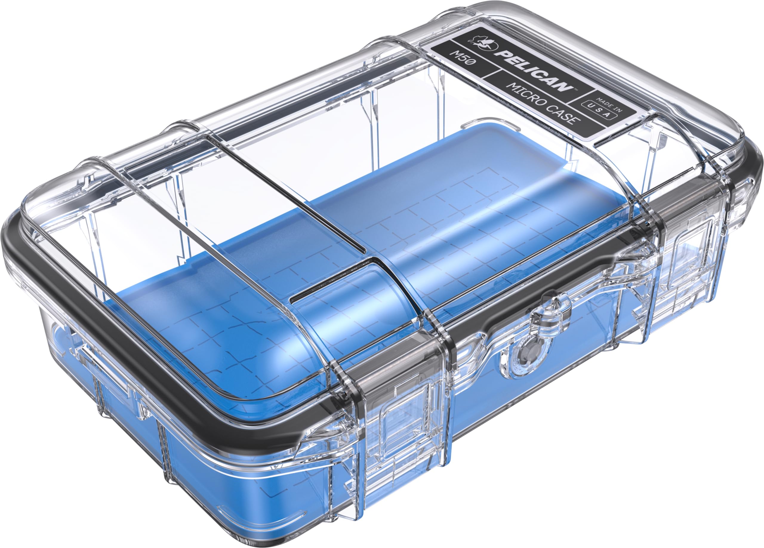 Photo 1 of Pelican M50 Micro Case (Blue/Clear)