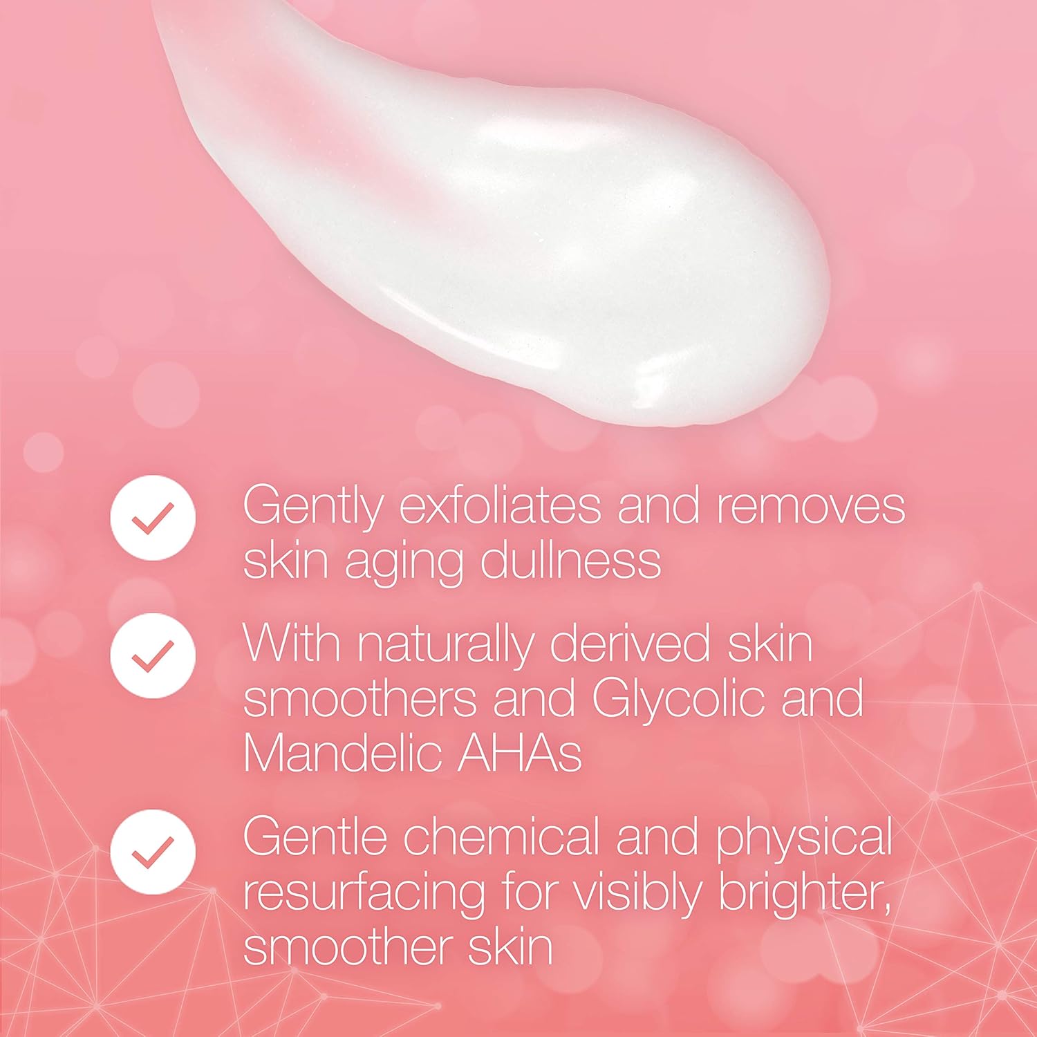 Neutrogena Bright Boost Resurfacing Micro Polish Facial Exfoliator with Glycolic and Mandelic AHAs, Gentle Skin Resurfacing Face Cleanser for Bright & Smooth Skin: Beauty