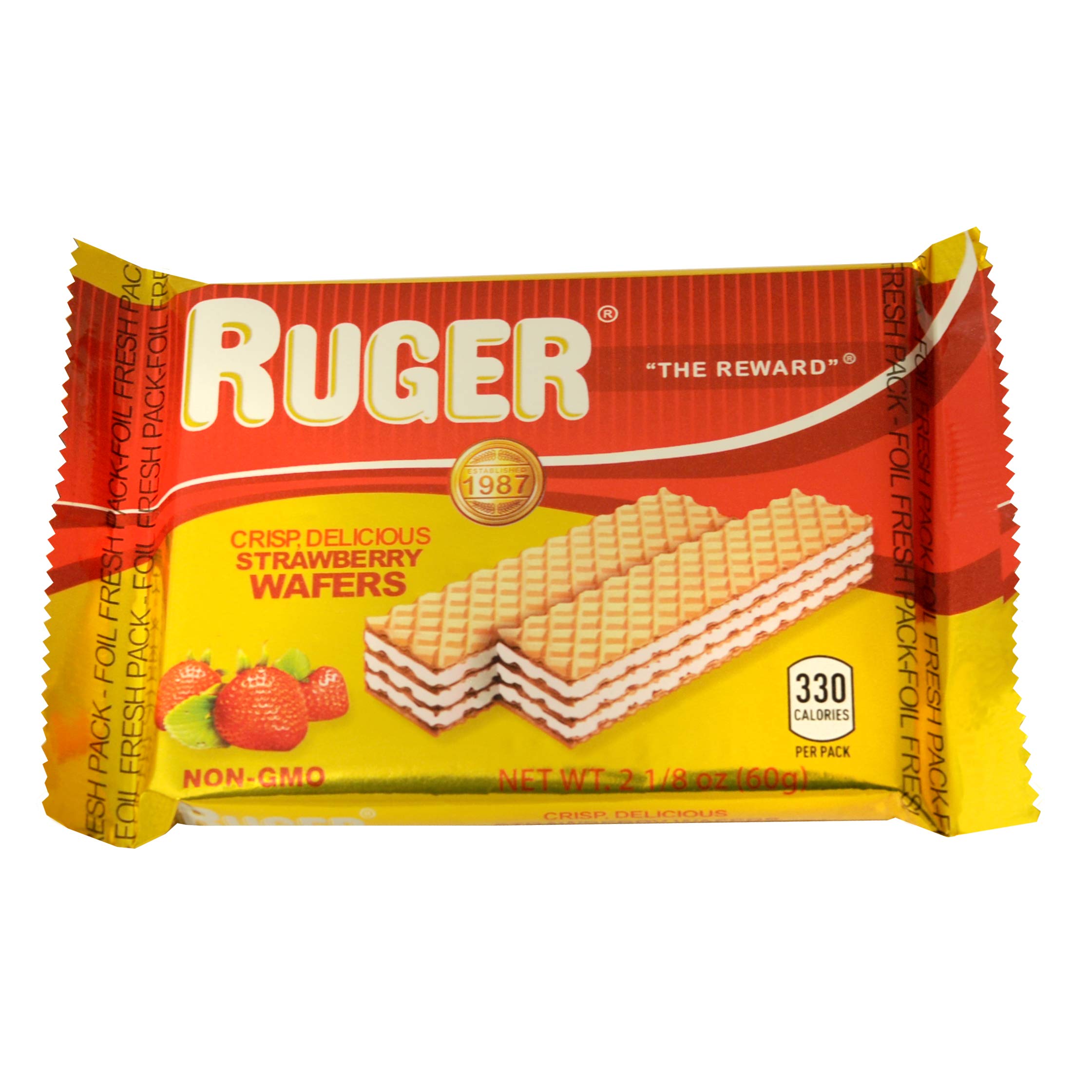 Ruger Wafers Austrian Wafers, Chocolate, 2.125 Ounce (Pack