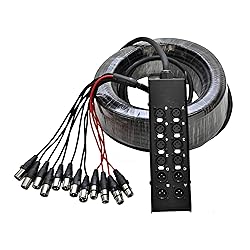 Seismic Audio Speakers 8 Channel Low Profile XLR