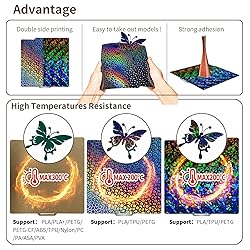 【2pcs with 3 Patterns】Double Sided Smooth PEC