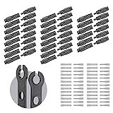 BougeRV 44 PCS Solar Connectors Solar Panel Cable