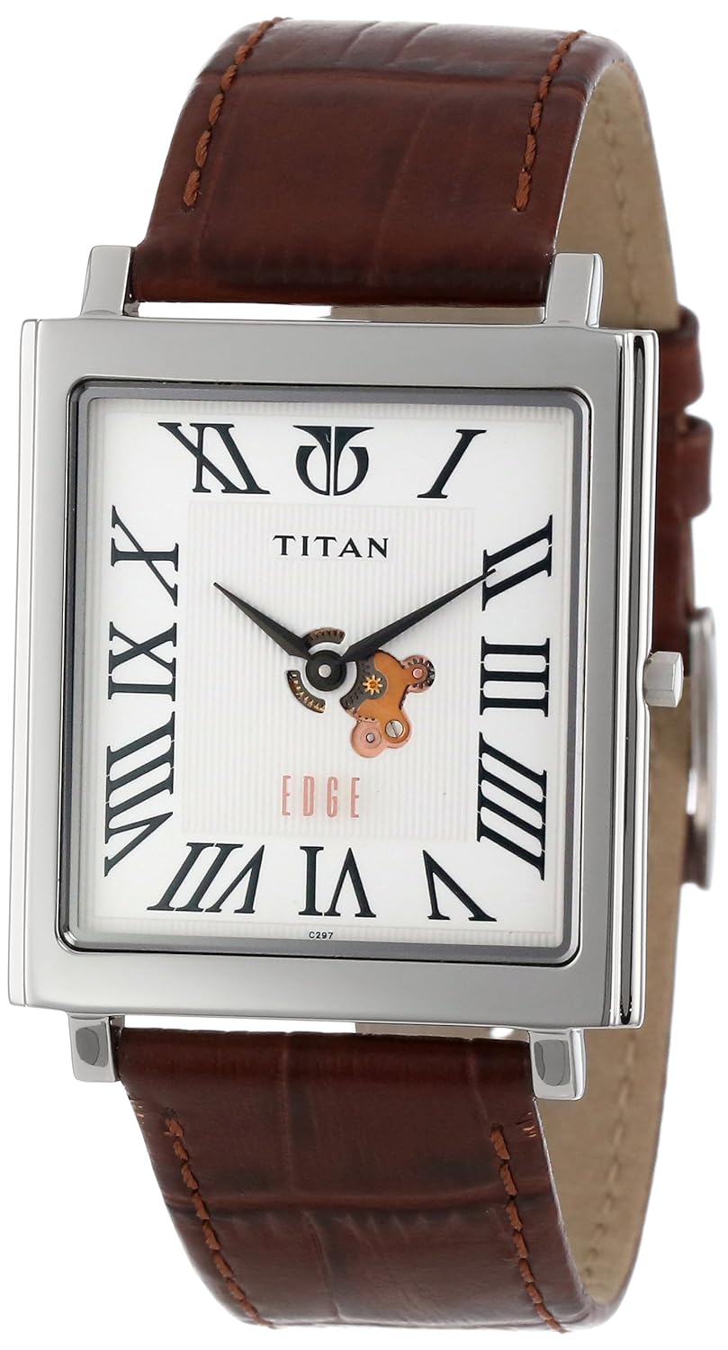 Buy Titan Edge Analog White Dial Men's Watch NB1518SL01 at Amazon.in