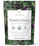 Truvani Protein + Greens Supplement | Spinach, Kale