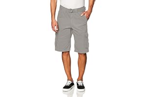 Southpole Men's Ripstop Belted Cargo Shorts