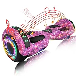 SIMATE Scooter, Bluetooth & Corlorful LED