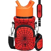 Miss Adola Water Bottle Carrier with Strap - Insulated Kids Water Bottle Holder for Boys Girls Bottle Bag for 10-18Oz