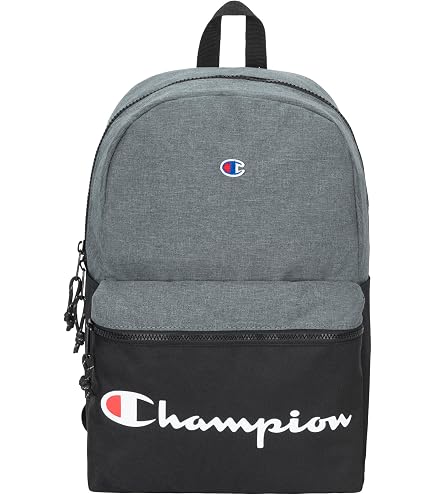 Champion Manuscript Backpack, One Size, Navy/Light Blue