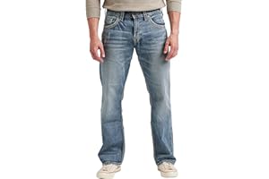 Silver Jeans Co. Men's Gordie Relaxed Fit Straight Leg Jeans