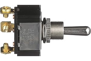 Seachoice 3-Position Boat Toggle Switch, Momentary On/Off/Momentary On