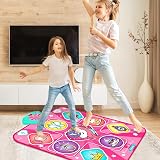 FHNSEL Unicorn Dance Mat Light Up Dance Pad 9 Patterns 5 Modes Kids Gift view 6