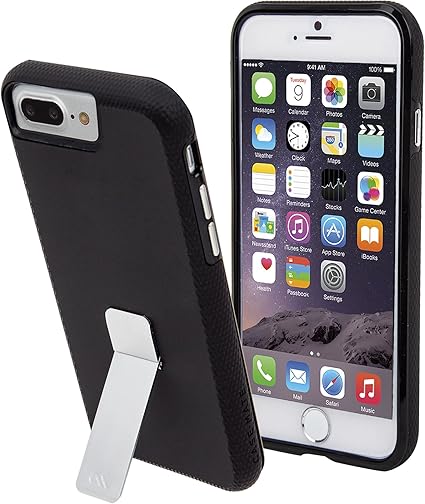Amazon Co Jp Case Mate Iphone 8 Plus ワイヤレス充電対応 ケース 5 5インチ Iphone 7 Plus Iphone 6s Plus 6 Plus 耐衝撃 ハイブリッド タフ スタンド ブラック 二重構造 アイフォン8 Plus カバー 米軍mil規格準拠 Cmx 家電 カメラ