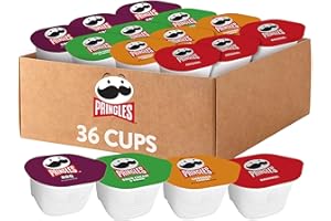 Pringles Potato Crisps Chips, Snack Stacks, Lunch Snacks, Variety Pack (36 Cups)