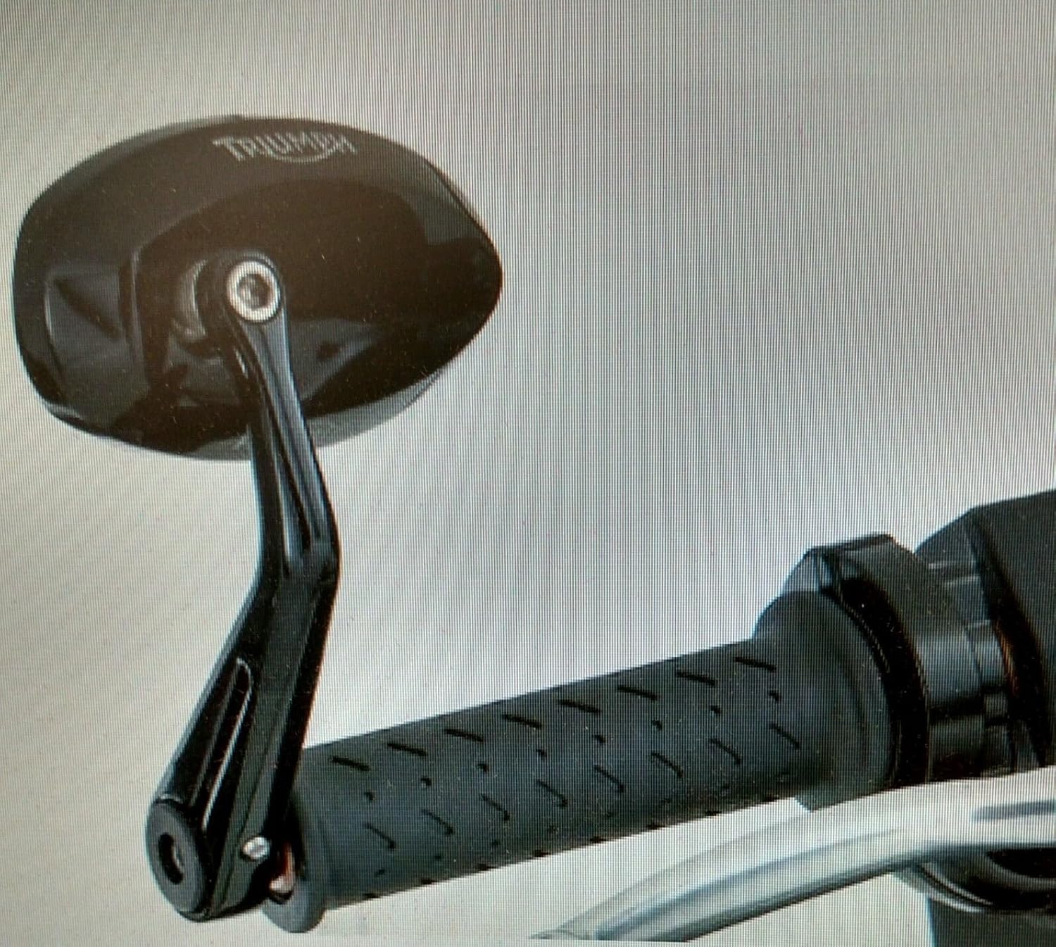 Triumph Street Triple Black Anodised Bar End Mirror Kit A9638060, Complete Wing Mirrors Amazon