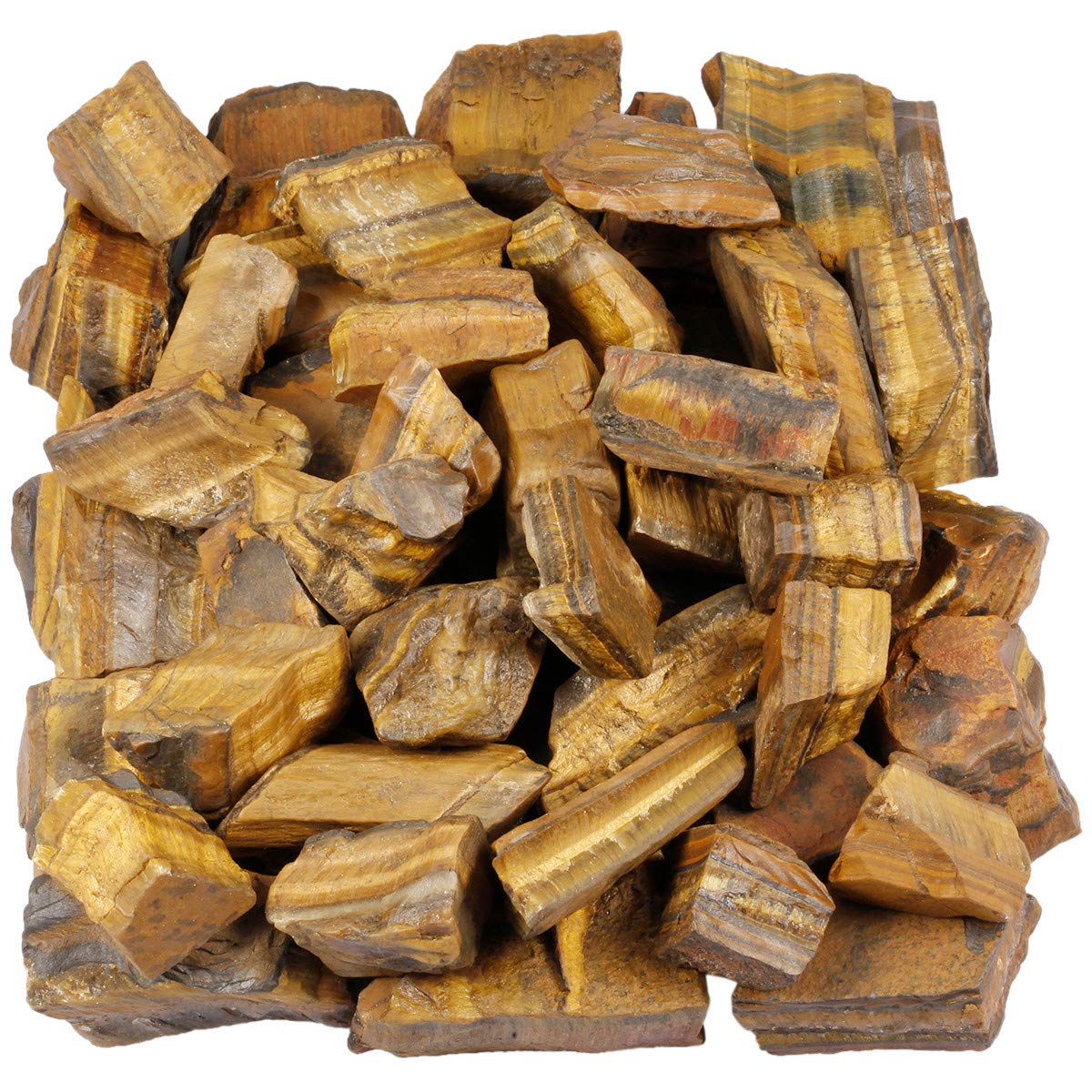 KYEYGWO Aquarium Natural Crystal Stones for Decoration, Decorative Stones and Gravel for Garden Vase Plant Pots Fish Tank 1 Pound