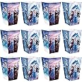 24 PCS Frozen Party Popcorn Boxes, Frozen Party Favor Boxes Frozen Candy Boxes for Kids Birthday Party Supplies