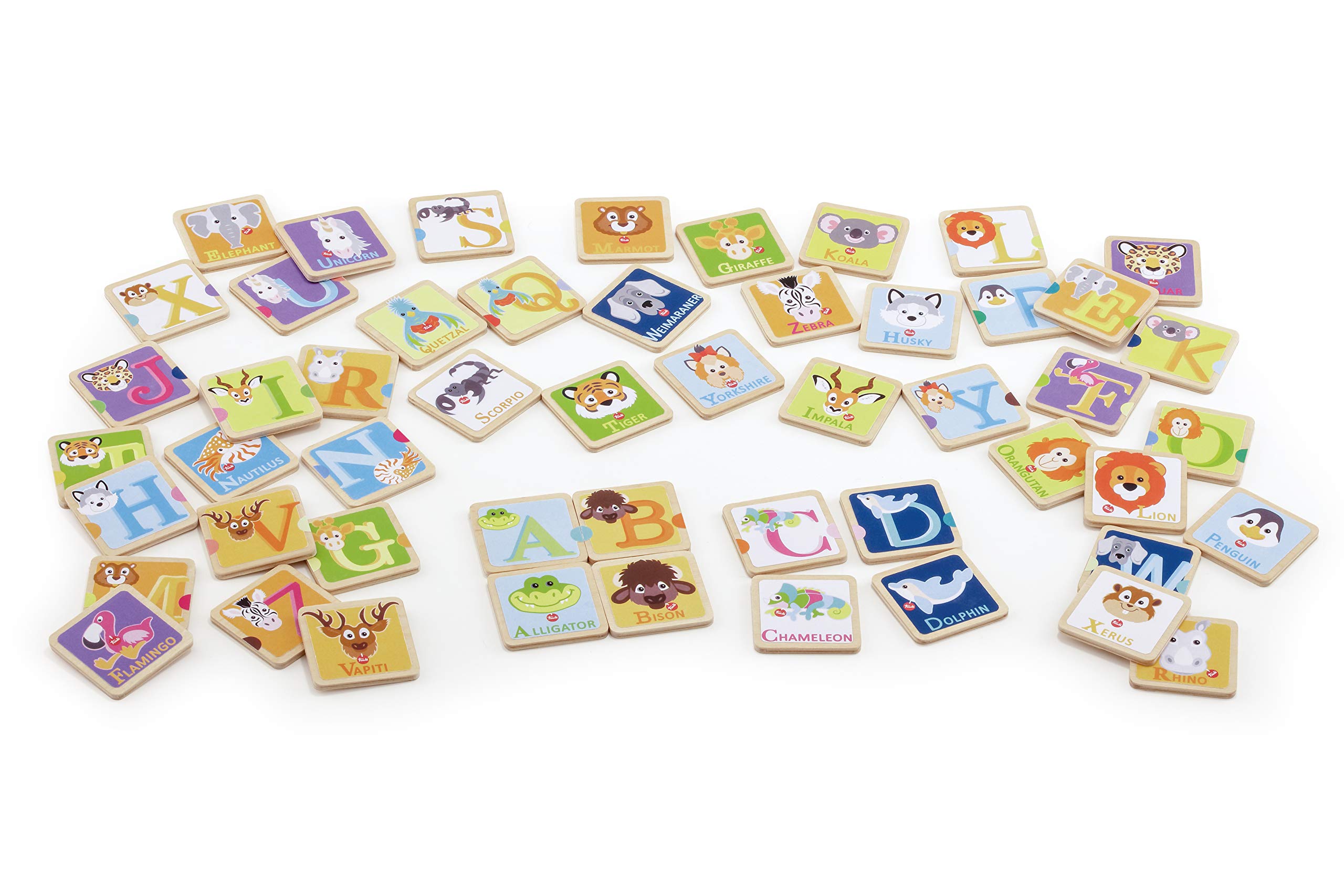 Trudi Sevi 88013 - Memory Domino Alphabet cm 19x15x3,5