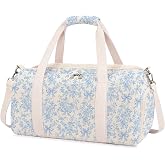 Girls Duffle Bag Kids Weekender Overnight Travel Bags with Shoe Compartment for Girls Dance Bags, Sleepover Bag,Overnight Bag for Teen Girls