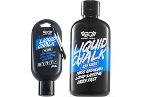 WARM BODY COLD MIND Mess Free Liquid Chalk - Gym Chalk for Weightlifting, Gymnastics, Climbing, Powerlifting - Sports Chalk - Hand Grip Chalk