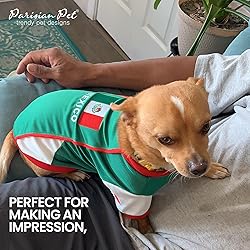 Parisian Pet Dog Jersey – Embroidered Mexico Mesh
