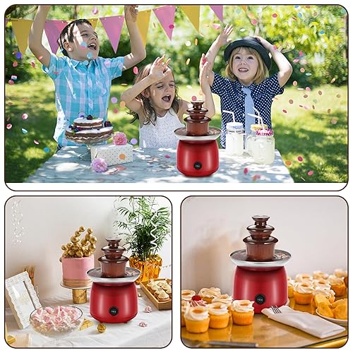 Mini Chocolate Fountain Party Fountain, Chocolate Fountain for - Main Image