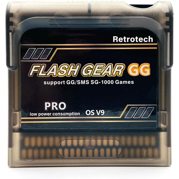 Amazon.com: Multi Game Flash Gear Pro+ Game Cartridge for Sega GG
