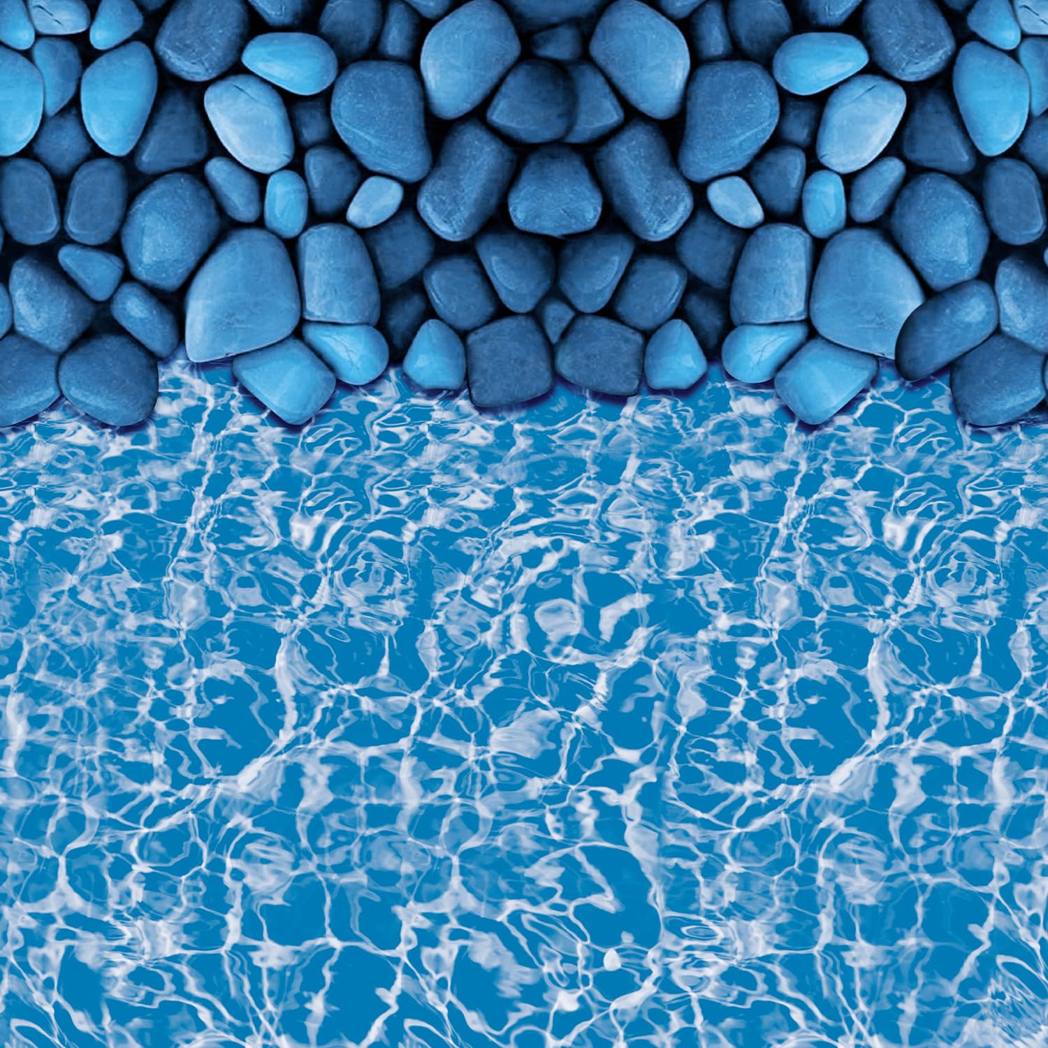 Photo 1 of VEVOR 24-ft Round Above Ground Pool Liner, Overlap Pool Liners, Standard Gauge Vinyl, 48-to-54inch Wall Height, Designed for Steel Sided Above-Ground Swimming Pools