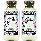 Bath & Body Works Body Lotion Pack of 2, 8oz Each (Disco Daydream)