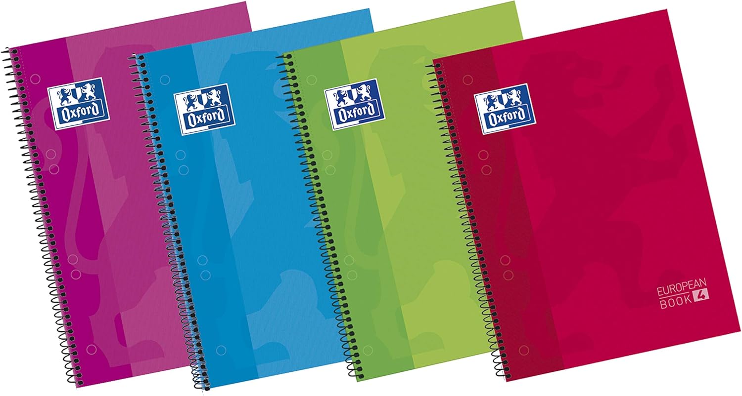 Oxford Notepad Lined Micro, 90 g, 120 Sheets, A5 (100430568), Blue, A5+