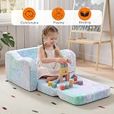 MeMoreCool Kids Couch Folding Kids Sofa Bed Glow in the Dark view 4