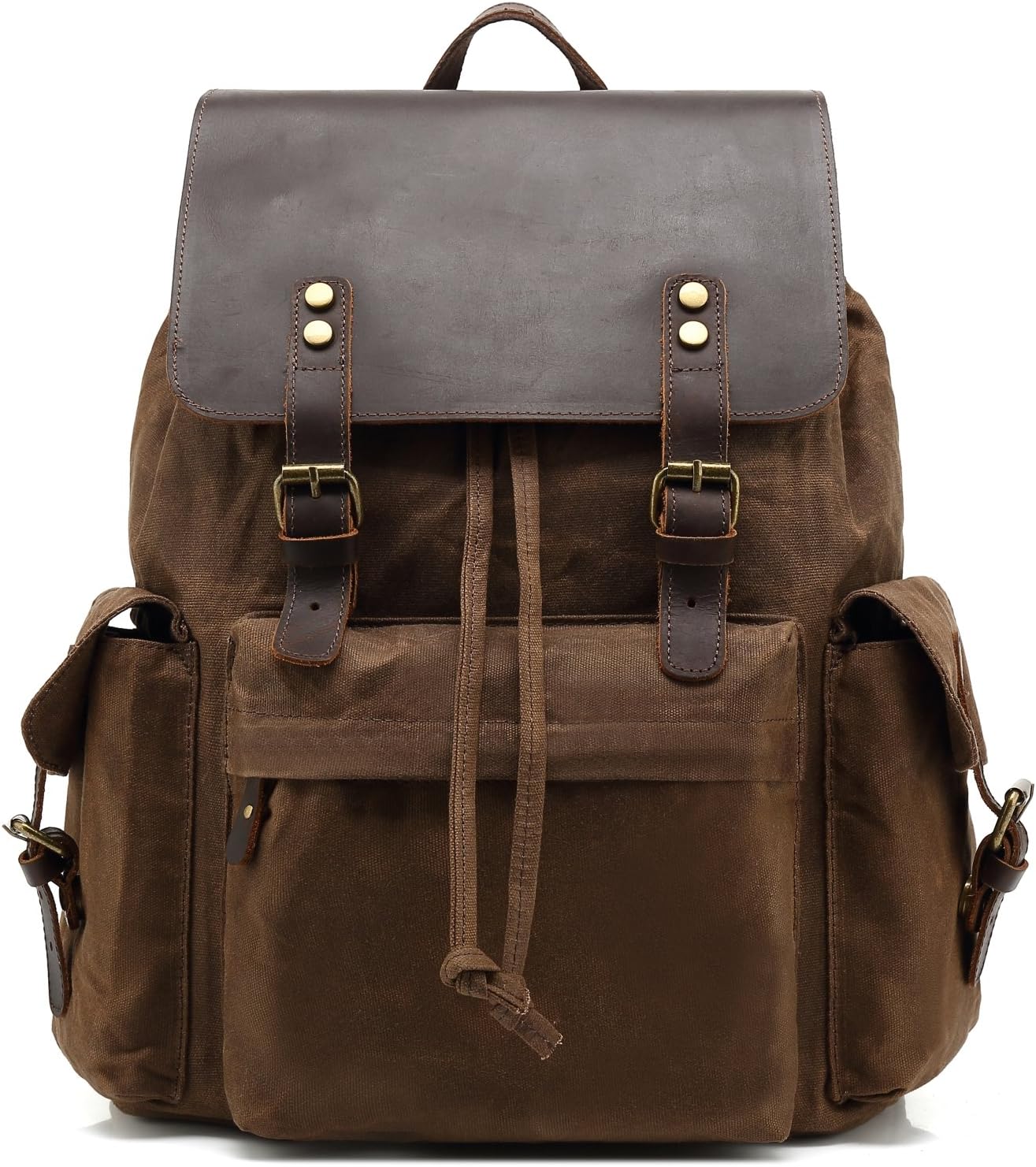 kenox leather backpack