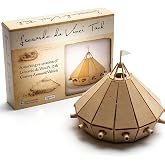 Pathfinders STEM Kit &ndash; Leonardo da Vinci Tank | Build It Yourself Wooden Model | Educational Engineering Project for Kids &amp; Teens | Historical Military Machine Replica Toy| Science Kits for kis