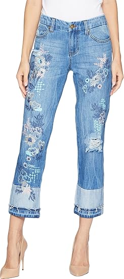 liverpool embroidered jeans