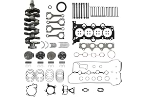 G4FJ 1.6L Engine Overhaul Rebuild Kit Crankshaft ConRods Pistons Fit For Hyundai Tucson/Kona/Veloster/Elantra GT KIA Forte/Se