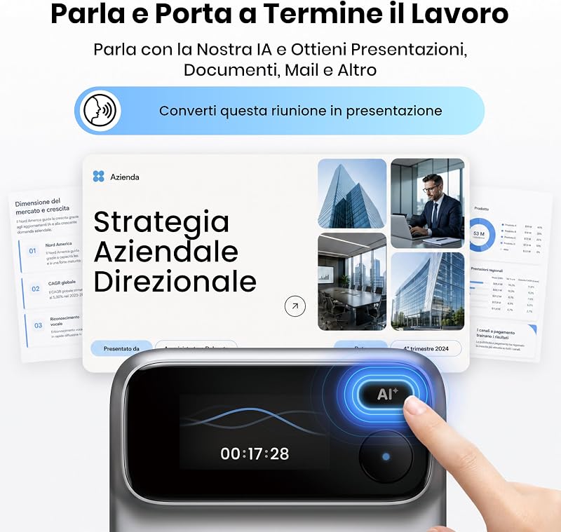 Action Pro Registratore Vocale AI, Assistente Intelligente per Note — foto 2 di 8
