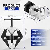 DASBET Battery Terminal and Wiper Arm Puller Tool Heavy-Duty Kit 1/16"-1-1/16" view 2
