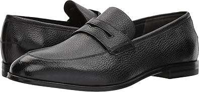 bally loafers black