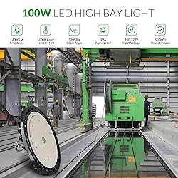 Flakeeper LED High Bay Light 100W 14000 LM with US