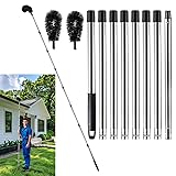 LrqzHsyl Gutter Cleaning Tools， 10.5 Feet Gutter