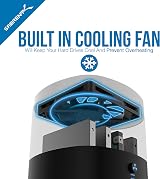Sabrent 4 Bay 2.5" SSD HDD Docking Station USB 3.0 Offline Clone Fan DS-4SSD view 8