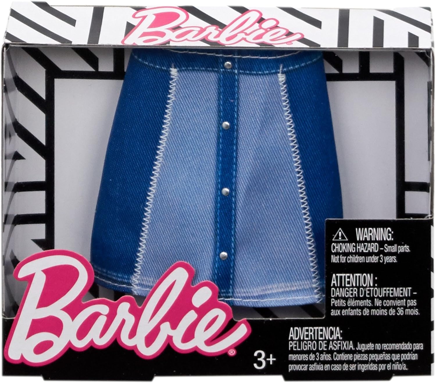 barbie denim skirt