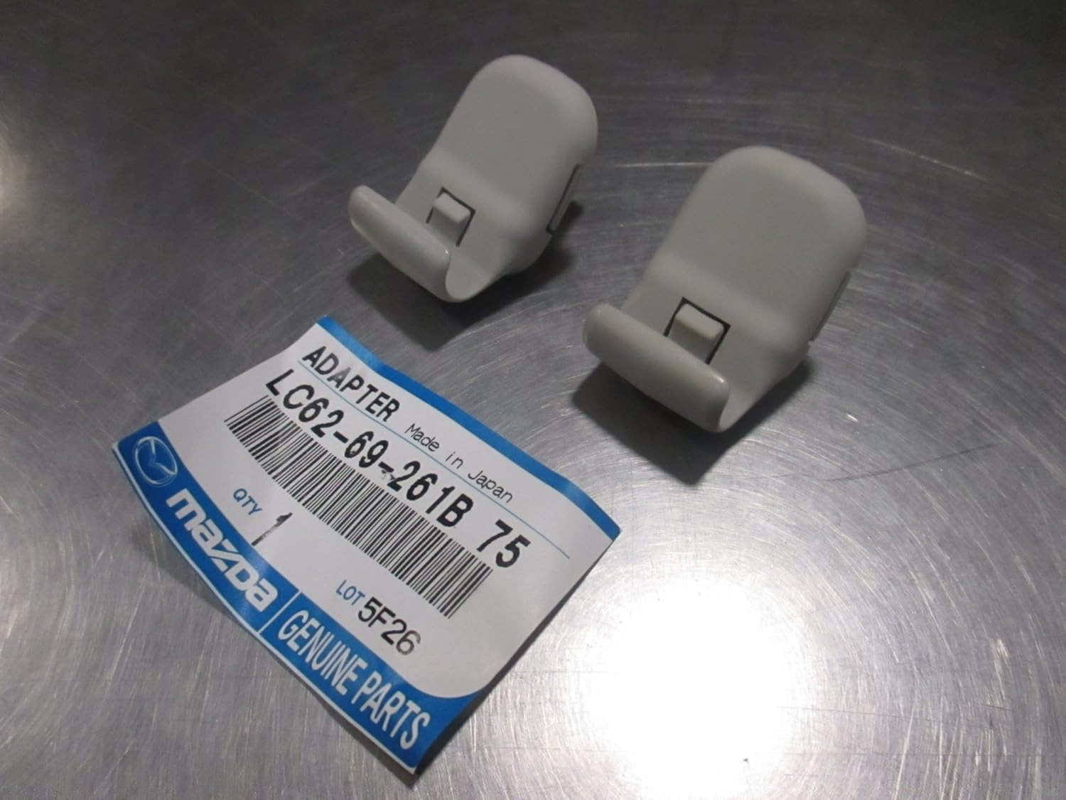 New 2PCS Sun Visor Mounting Clip Retainer Clip For Mazda 3 5 6 CX7 CX