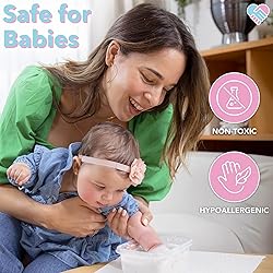 Luna Bean Baby Footprint & Hand Casting Kit