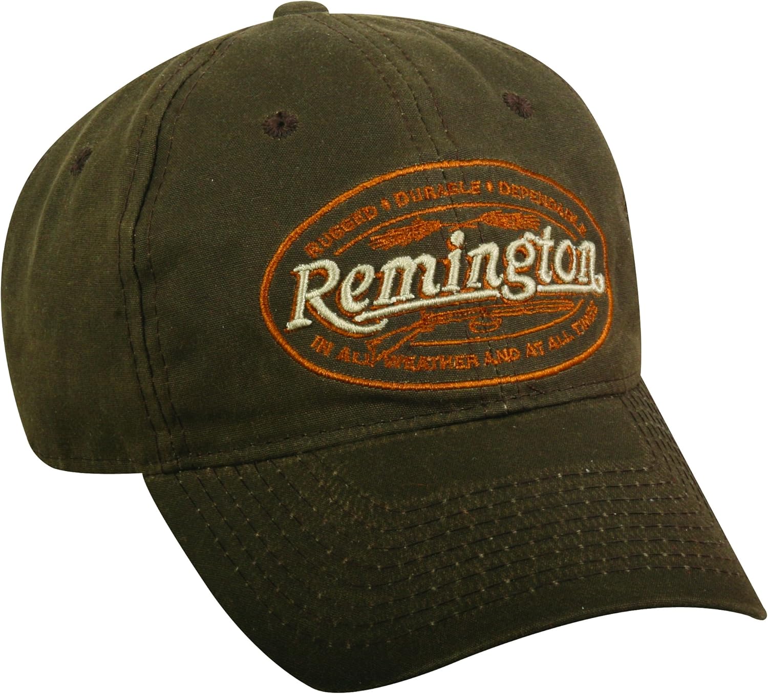 Mossy Oak Remington Wax Canvas Cap Baseball Caps Clothing