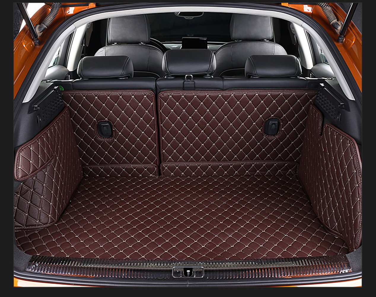 激安の Worth Mats キャデラックct6のための3dフルカバレッジ防水車のトランクマット コーヒー コーヒー Byx3g 新作モデル Vogmoda Com Ar