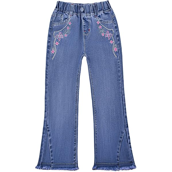 Sterren Wide Leg Fit Jeans Blauw Sterren Wide Leg Fit Jeans Blauw