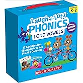 Laugh-A-Lot Phonics: Long Vowels (Parent Pack): 12 Engaging Books That Teach Key Decoding Skills to Help New Readers Soar