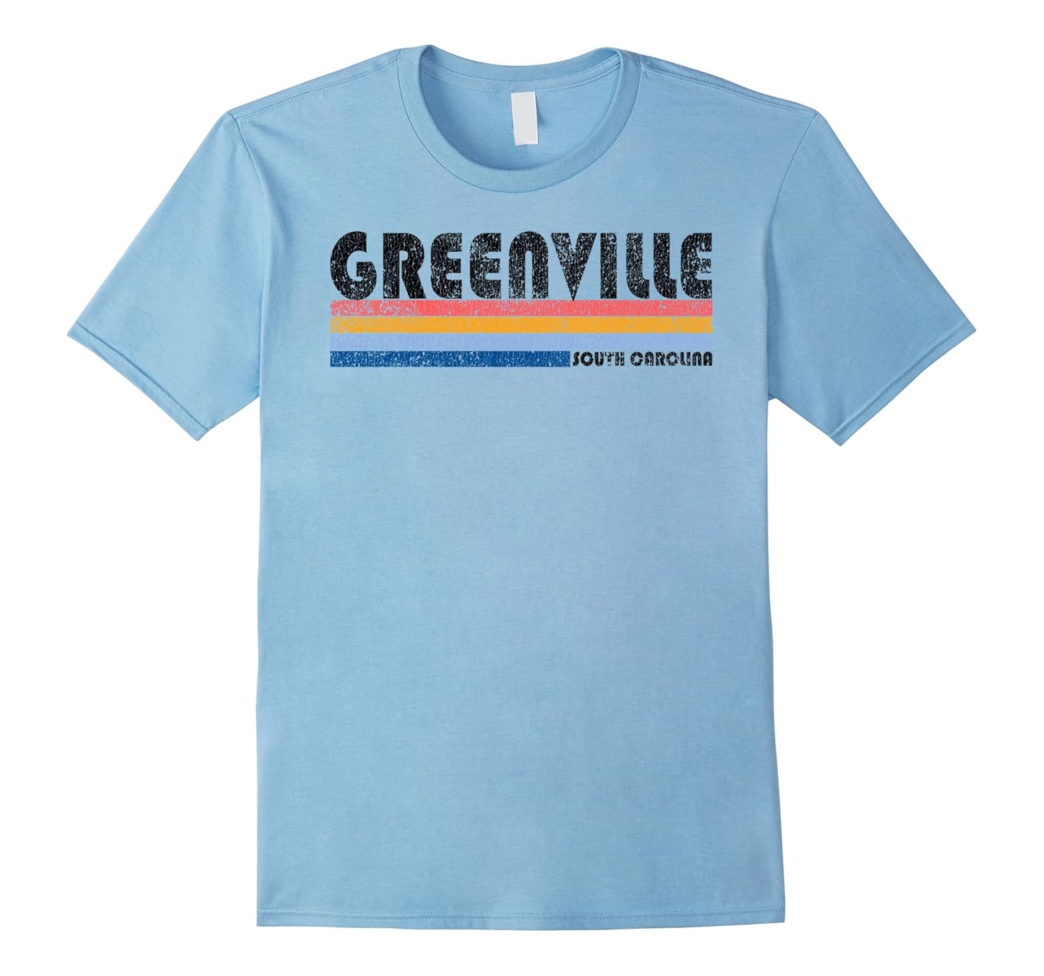 Vintage 1980s Style Greenville South Carolina T Shirt TPT